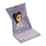 Blazy Susan Purple Rolling Papers Pack Opened with Sheets Displayed